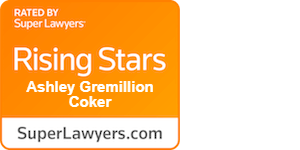 Rated by Super Lawyers | Rising Stars | Ashley Gremillion Coker | SuperLawyers.com