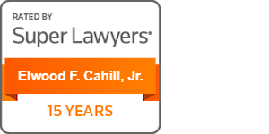 Rated By Super Lawyers | Elwood F. Cahill, Jr. | 15 Years